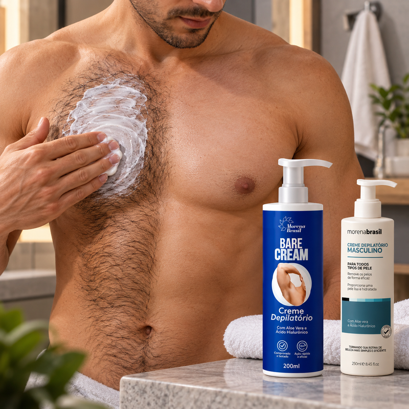 Creme Depilatório Masculino: 7 Benefícios