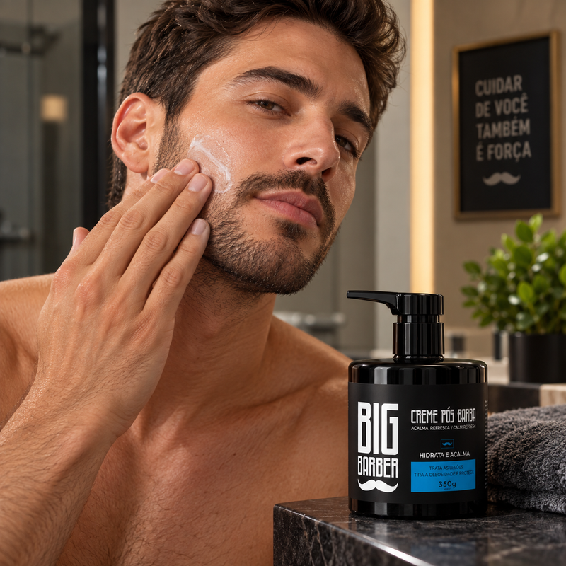 Kit Big Barber 2 em 1: Pré + Pós Barba 350g