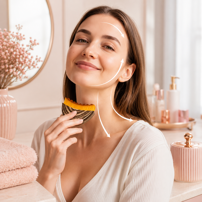 Escova Facial para Drenagem