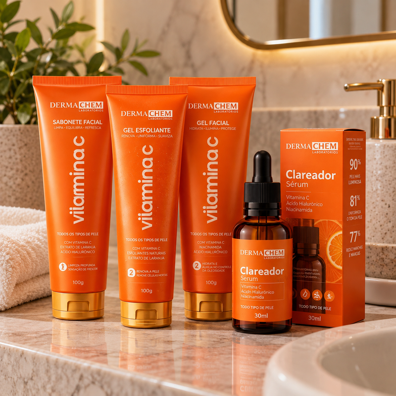 Kit Skincare Dermachem Vitamina C