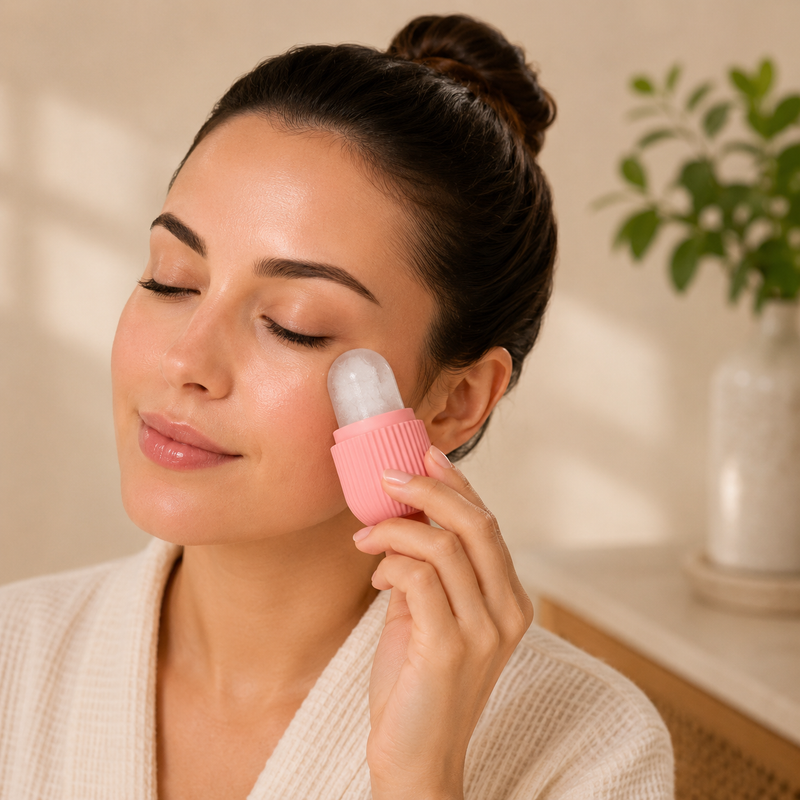 Massageador Facial de Gelo