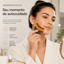 Escova Facial Drenagem Linfática Massageador Anti Inchaço Lifting Skincare Rosto Pele Gua Sha Glow