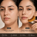 Escova Facial Drenagem Linfática Massageador Anti Inchaço Lifting Skincare Rosto Pele Gua Sha Glow